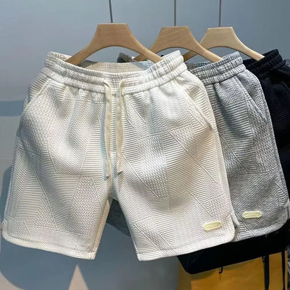 Shorts Casuais Masculinos Verão Estilo Coreano