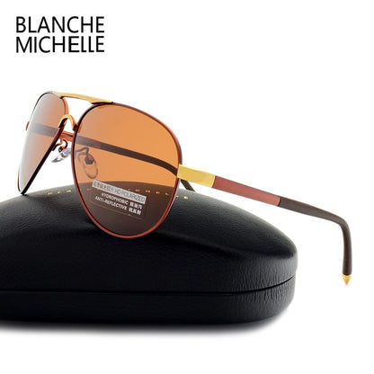 High Quality Pilot Style Sunglasses UV400 BLANCHE MICHELLE