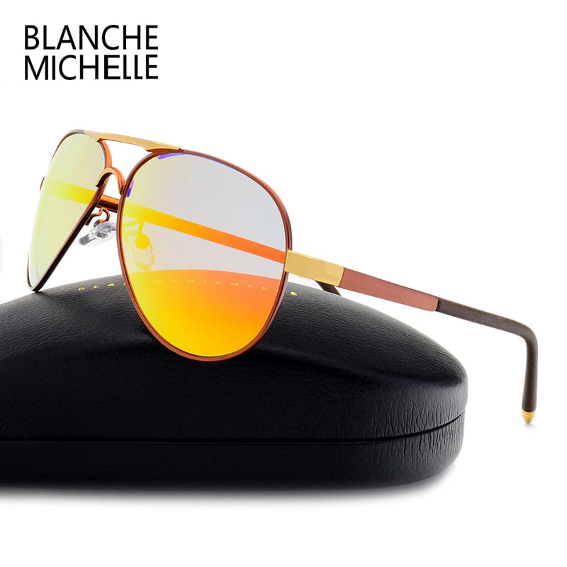 High Quality Pilot Style Sunglasses UV400 BLANCHE MICHELLE