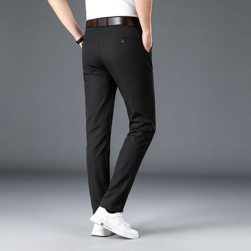 Men's Long Pants Spring Summer Fashion Business