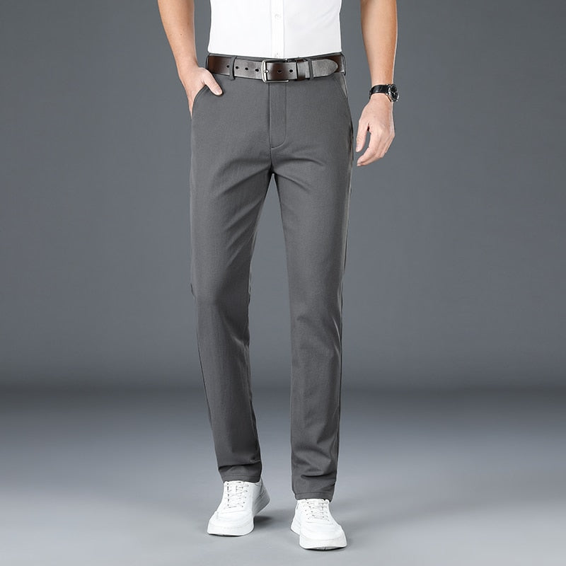 Men's Long Pants Spring Summer Fashion Business